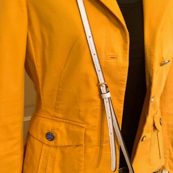 Tory Burch Mustard Yellow Blazer - Picture 6 of 7